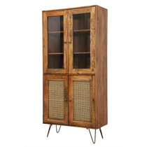 Wicker linen deals cabinet